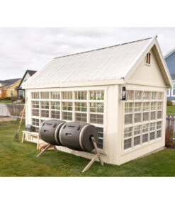 Lifetime Trommelkomposter 380 L, Ca. B165/H109/T79 Cm -Garten Sinn Verkaufsgeschäft 2024354 WE MO 002 TrommelkompostBraun380L