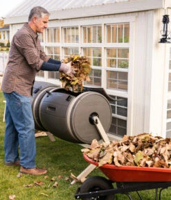 Lifetime Trommelkomposter 380 L, Ca. B165/H109/T79 Cm -Garten Sinn Verkaufsgeschäft 2024354 WE MO 005 TrommelkompostBraun380L