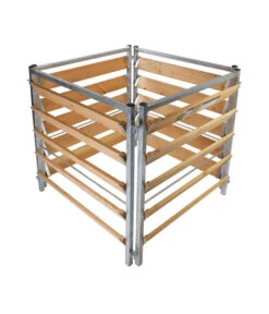 Bellissa Kompostersilo Metall/Holz, Ca. B100/H100/T100 Cm -Garten Sinn Verkaufsgeschäft 2744324 WE DE 005 BellissaKompostersiloMetallHolzKompostsiloMetallHolz