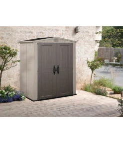 Keter Kunststoffgerätehaus Factor 6x3, Ca. B178/H208/T113,5 Cm 10 Keter Kunststoffgerätehaus Factor 6x3, Ca. B178/H208/T113,5 Cm -Garten Sinn Verkaufsgeschäft 3037827 WE MO 003 TeproGartenKunststoffgeraetehausFactor6x3 04