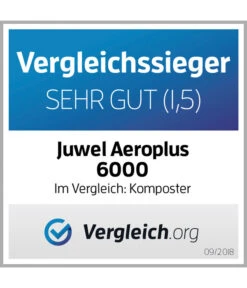 JUWEL® Komposter Aeroplus 6000, 600 L -Garten Sinn Verkaufsgeschäft 3956539 WE DE 001 AeroplusTestsieger2018