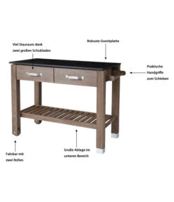 Dehner Premium Holz-Pflanztisch Windsor, Ca. B110/H84/T55 Cm -Garten Sinn Verkaufsgeschäft 4054797 WE IG 001 InfografikDehnerHolz PflanztischWindsor