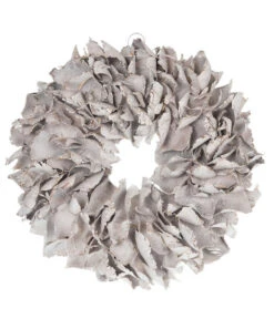 Dehner Kranz Palm Petal Whitewash, Ca. Ø40 Cm