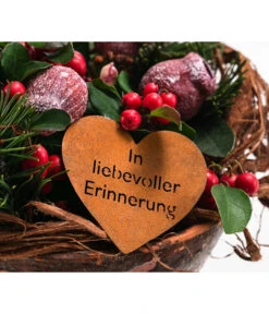 Grabgesteck In Liebe, Rund, Ø20/H20 Cm -Garten Sinn Verkaufsgeschäft 6462857 WE DE 001 SerieInLiebePremiumAllerheiligen2023