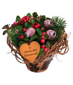 Grabgesteck In Liebe, Rund, Ø20/H20 Cm