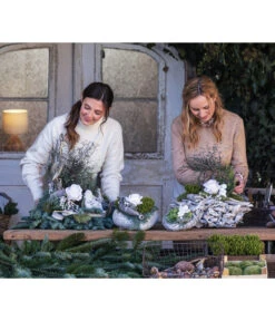 Grabgesteck Stille, Herzförmig, Ca. B25/H22/T25 Cm -Garten Sinn Verkaufsgeschäft 6462949 WE MO 002 SerieStillePremiumAllerheiligen2023