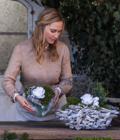 Grabgesteck Stille, Herzförmig, Ca. B25/H22/T25 Cm -Garten Sinn Verkaufsgeschäft 6462956 WE MO 002 SerieStillePremiumAllerheiligen202301