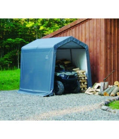 Shelter Logic Foliengerätehaus In-a-Box, Ca. B240/H240/T240 Cm 13 Shelter Logic Foliengerätehaus In-a-Box, Ca. B240/H240/T240 Cm -Garten Sinn Verkaufsgeschäft 6610471 WE MO 002 50NorthFoliengeraetehausdone