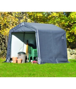 Shelter Logic Foliengerätehaus In-a-Box, Ca. B240/H240/T240 Cm 16 Shelter Logic Foliengerätehaus In-a-Box, Ca. B240/H240/T240 Cm -Garten Sinn Verkaufsgeschäft 6610471 WE MO 005 50NorthFoliengeraetehausdone