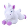 WILD REPUBLIC® Stofftier Einhorn, Ca. B35/H16 Cm