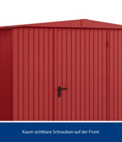 Hörmann Berry-Gerätehaus Classic-S Typ 1, Ca. B258,8/H216/T121,3 Cm -Garten Sinn Verkaufsgeschäft 6668297 WE DE 005 HoermannMetallgeraetehaus