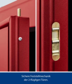 Hörmann Berry-Gerätehaus Classic-S Typ 1, Ca. B258,8/H216/T121,3 Cm -Garten Sinn Verkaufsgeschäft 6668297 WE DE 006 HoermannMetallgeraetehaus