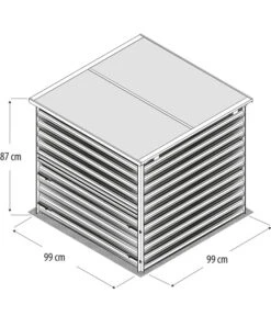 Vitavia Komposter Födda -Garten Sinn Verkaufsgeschäft 6722318 WE FS 002 VitaviaSkizze