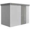 Biohort Gerätehaus Neo 1C, Silber/quarzgrau