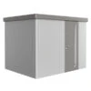 Biohort Gerätehaus Neo 2C, Silber/quarzgrau