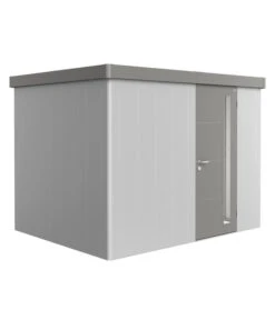 Biohort Gerätehaus Neo 2C, Silber/quarzgrau