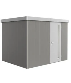 Biohort Gerätehaus Neo 2C, Quarzgrau/silber