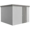 Biohort Gerätehaus Neo 3C, Silber/quarzgrau