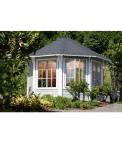Wolff Finnhaus Pavillon Milano 3.5, Ca. B430,1/H346/T430,1 Cm -Garten Sinn Verkaufsgeschäft 6931927 WE MO 005 FinnhausGartenhaus